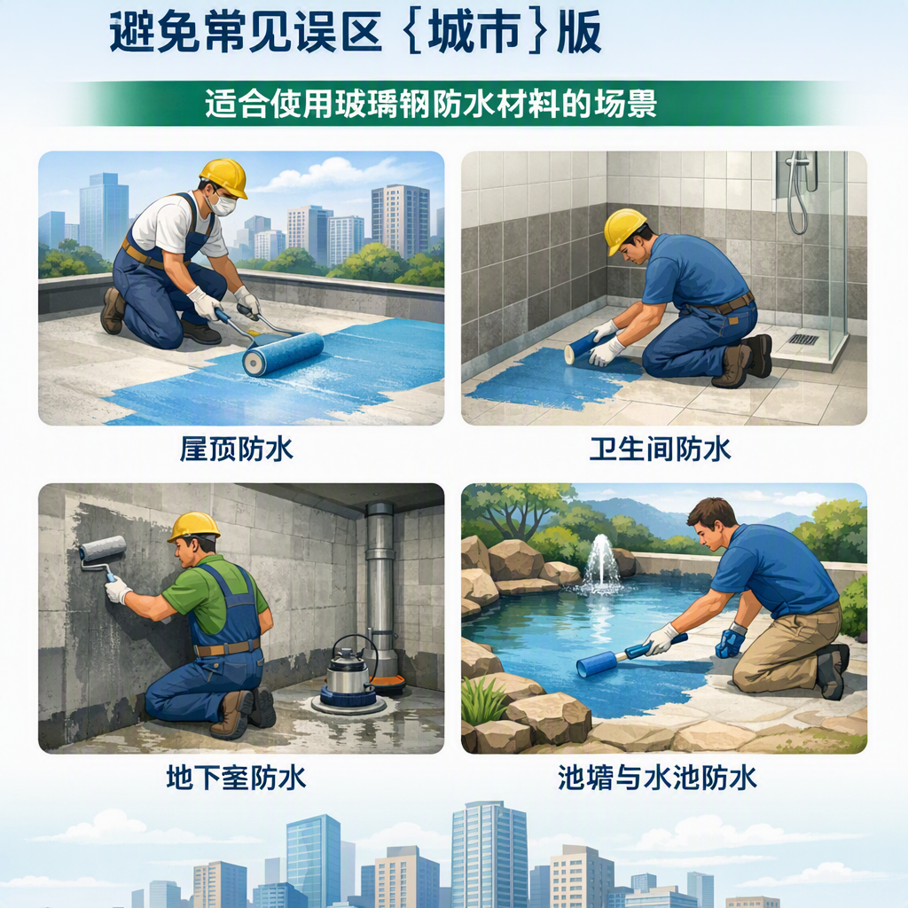 玻璃钢防水材料施工注意事项，避免常见误区 洛阳 版