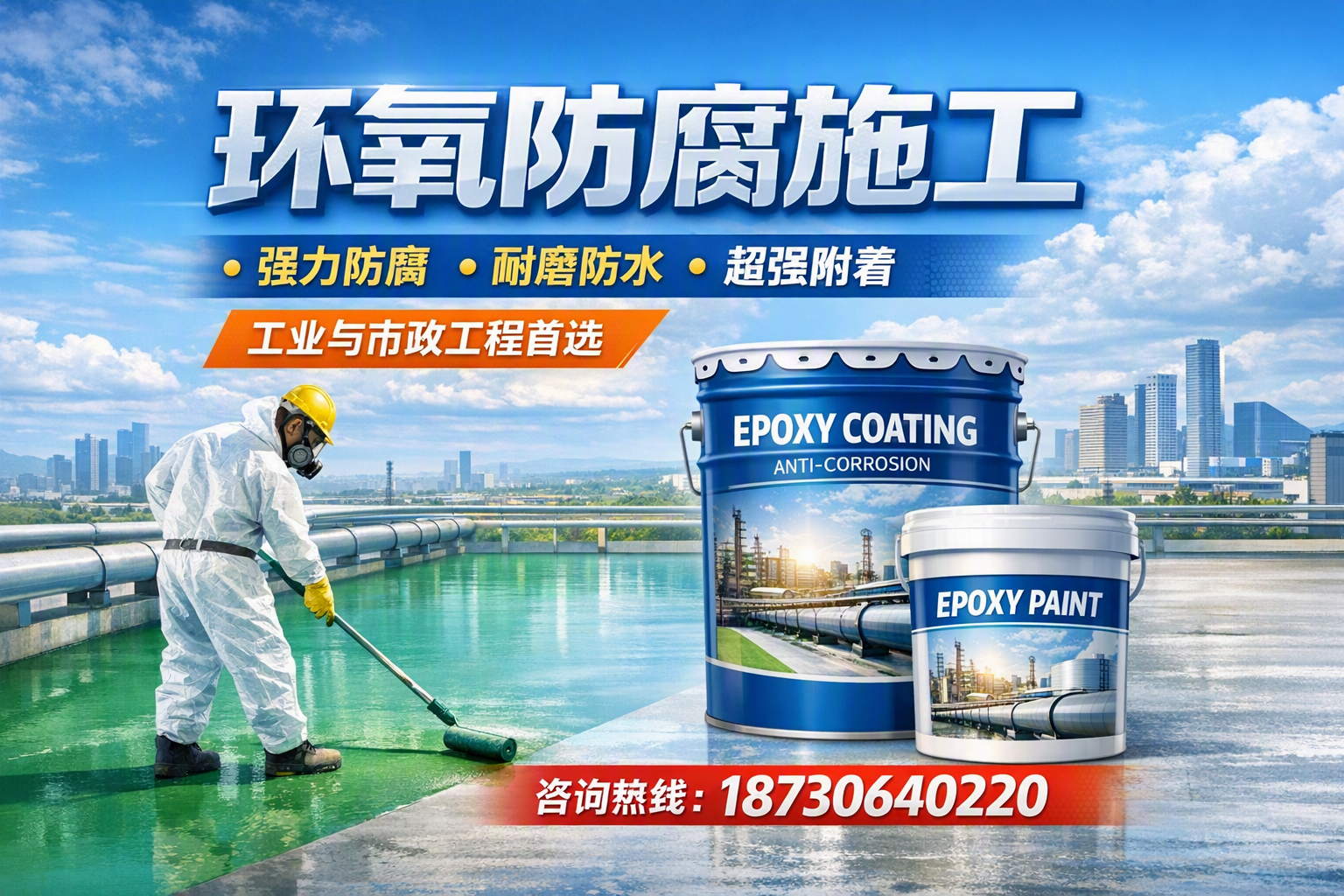 在 洛阳 进行环氧防腐施工的注意事项