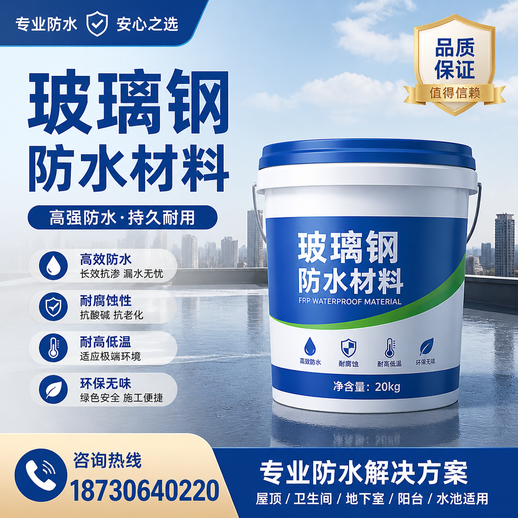 了解玻璃钢防水材料的市场趋势，洛阳 企业不可不知